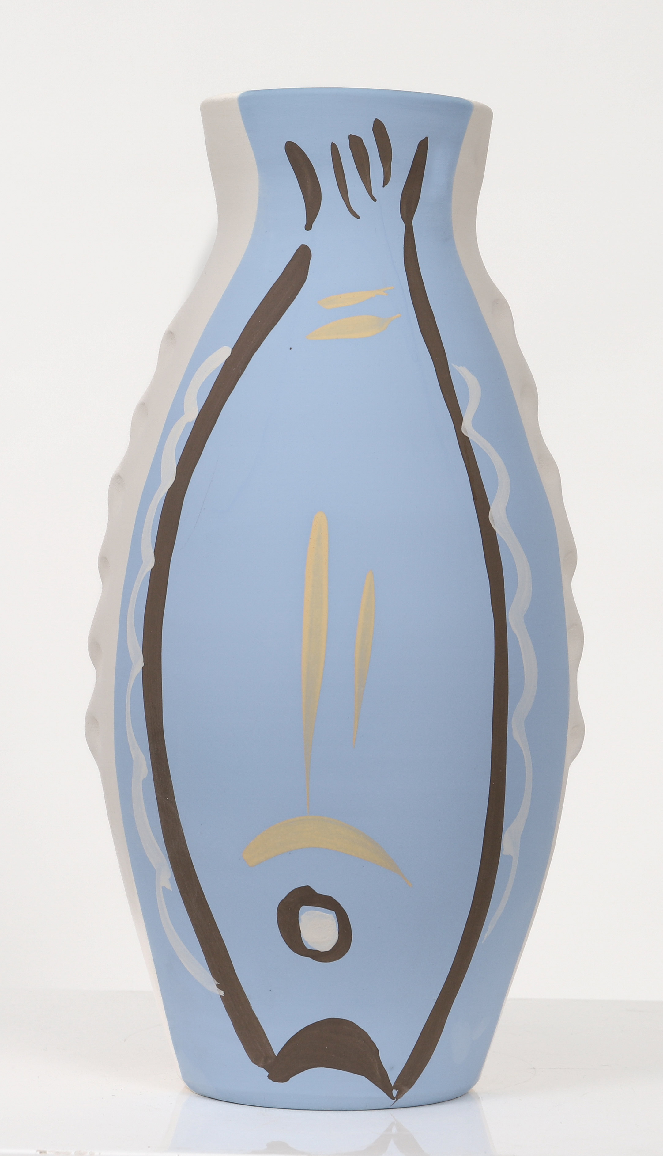 Vase aux poissons picassien