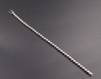 Bracelet or blanc et diamants