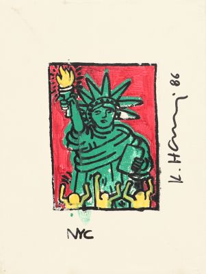 Keith Haring (1958-1990) d'après 