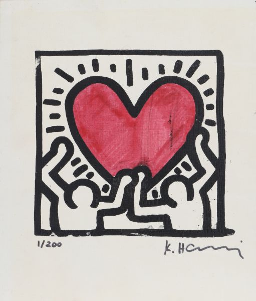 Keith Haring (1958-1990) d'après