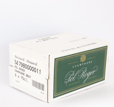 125 Champagne Brut Pol Roger (x6)