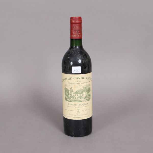 195 Château Carbonnieux 1986 (x1)