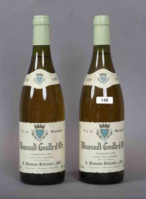 Meursault-Goutte d'Or  1998 (x2) - Réf 7