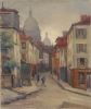 Félix GLATZ (1894-1953) - Montmartre 