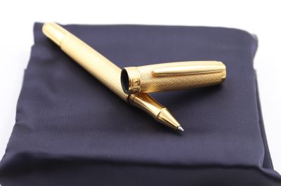 Stylo Chopard plaqué d'or jaune