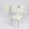 Mario Bellini (Né en 1935) Set de 4 chaises 