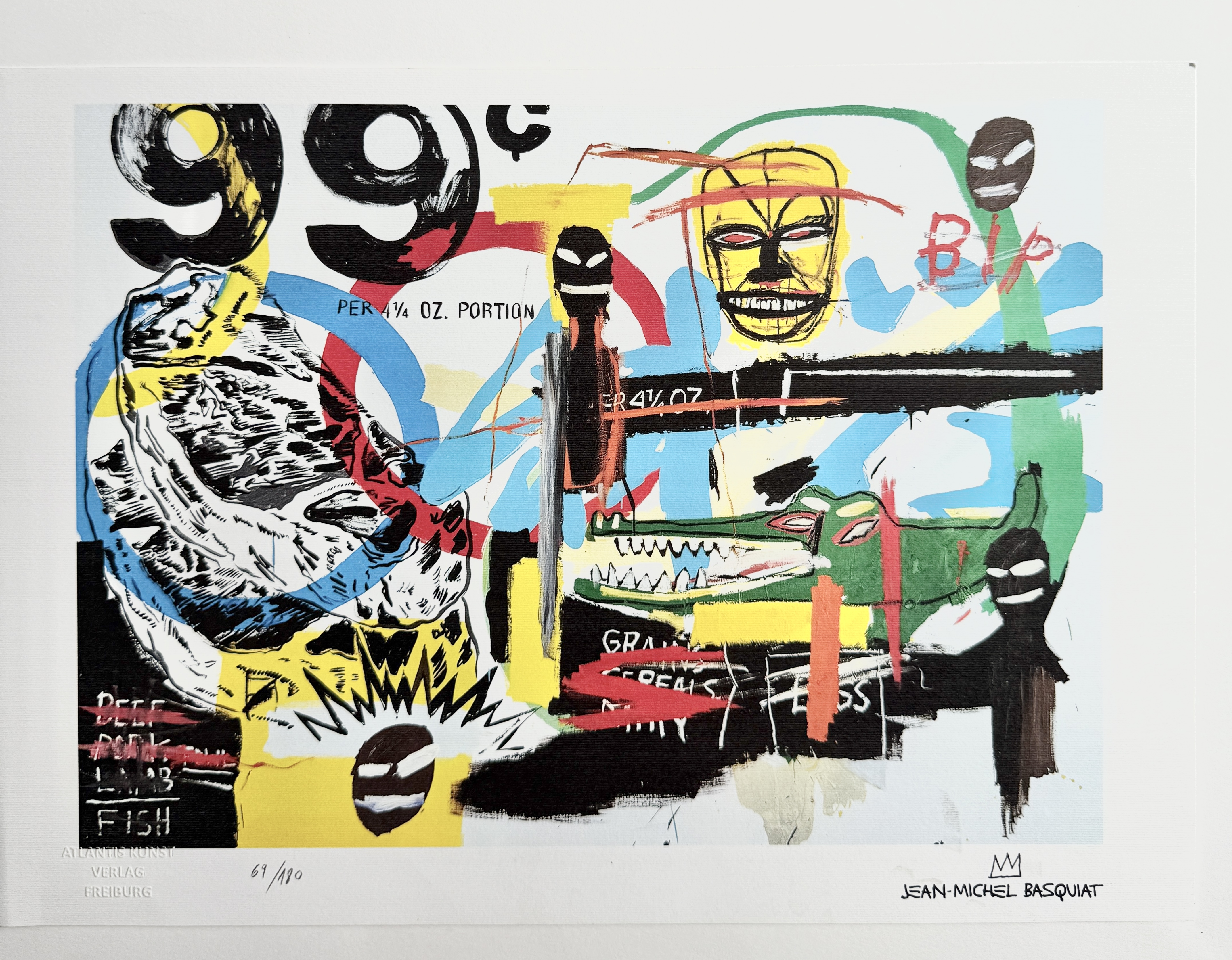 JEAN-MICHEL BASQUIAT (D'APRÈS)