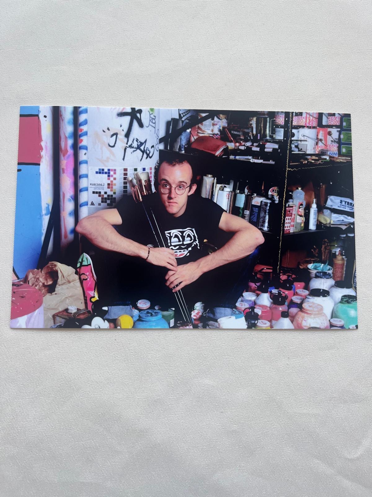 Portrait d'artiste dans son atelier