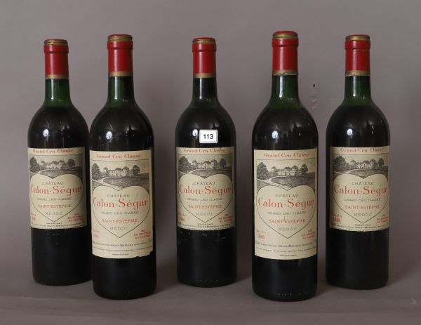 Château Calon-Ségur 1986 (x5)