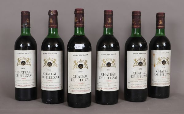 Château de Fieuzal (x6) 1979
