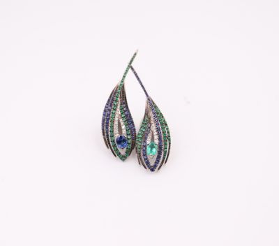 DAMIANI - Paire de boucles d’oreilles