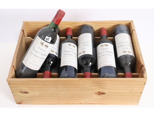 92 Château Grand Lartigue 1992 (x12)