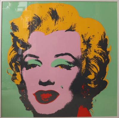 Marilyn Monroe d'après Andy Warhol (1928-1987)