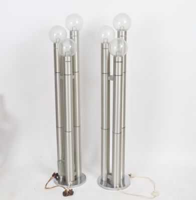 Paire de lampadaires - Design Italien 70's