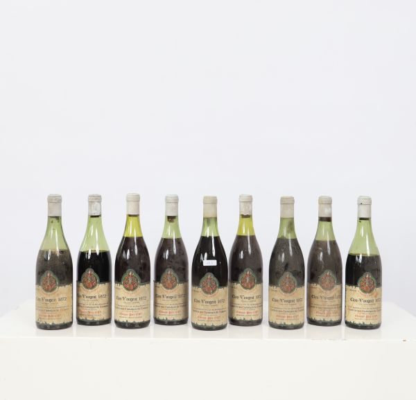 181 - Clos de Vougeot 1972 (x9)