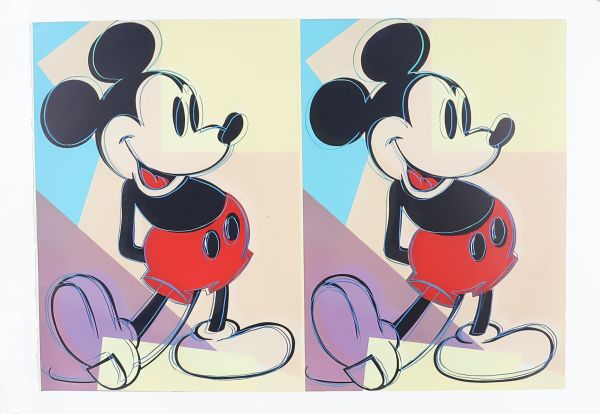 Andy Warhol (1928-1987) d'après - Mickey Mouse