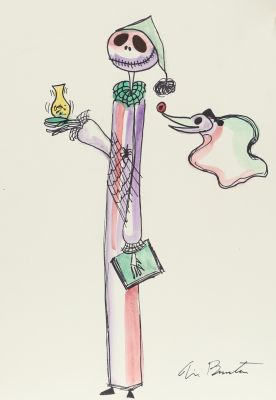 Tim Burton (né en 1958) Attribué à