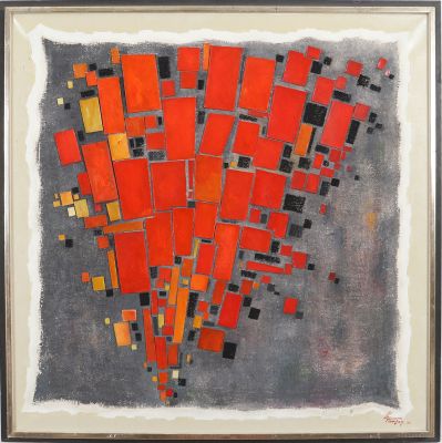 Lé Tanson (1914–1996) “Feuerwerk” (Fireworks)