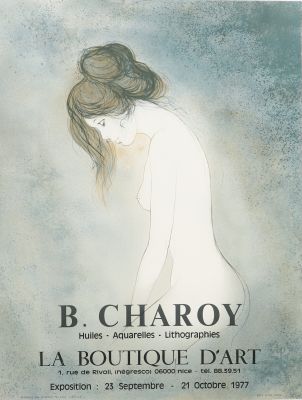 Affiche B. Charoy (1931-2024)