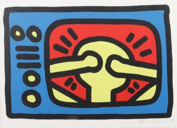 Keith Haring (1958-1990) after