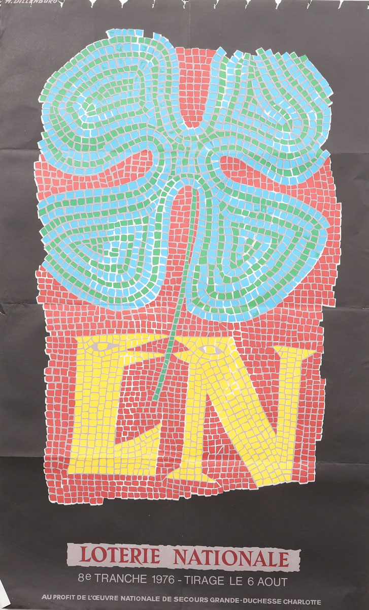Affiche Loterie Nationale - Luxembourg