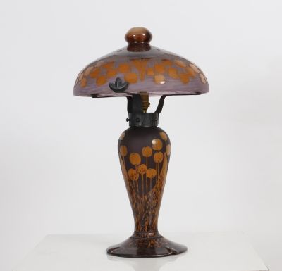 Lampe champignons LE VERRE FRANÇAIS