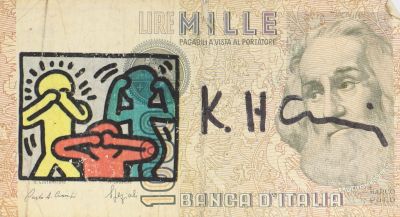 Keith Haring (1958-1990) d'après