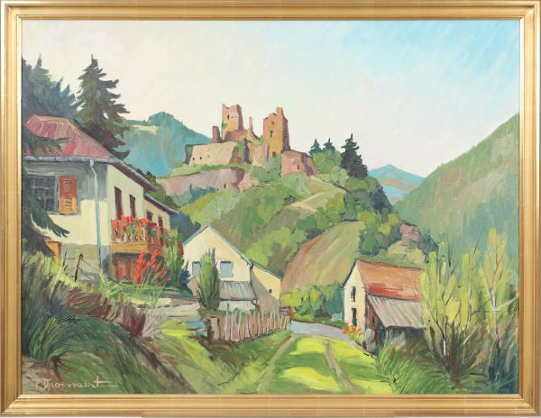 Pierre DROESSART (1923-1987) - Château de Brandenbourg