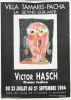 Affiche Victor Hasch (1945-2012)