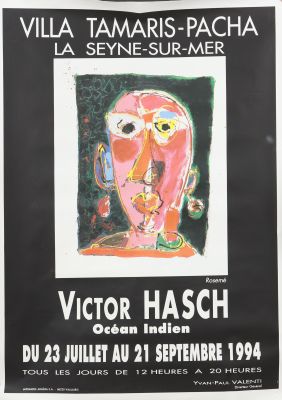 Affiche Victor Hasch (1945-2012)