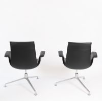 Preben & Fabricius (1931-1984) Deux Fauteuils modèle 