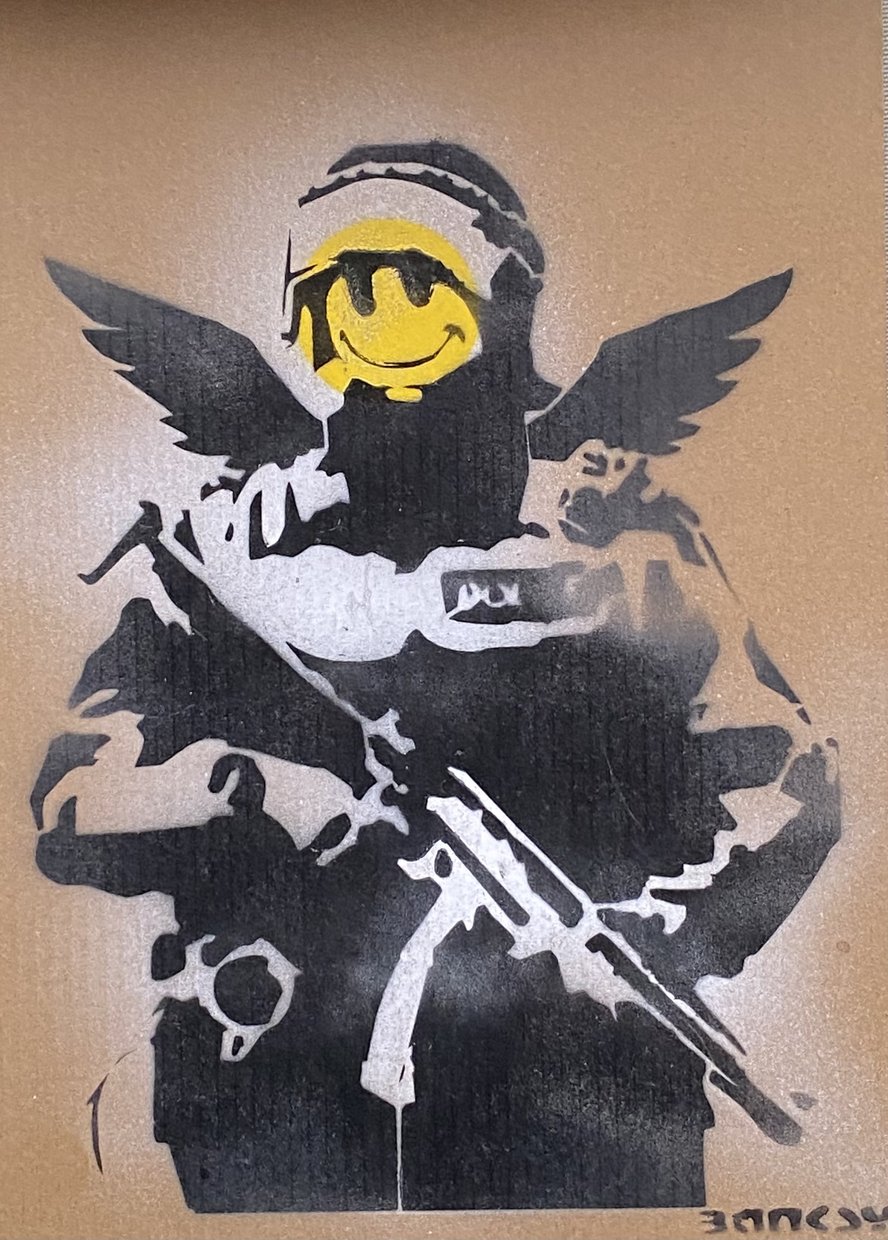 171 BANKSY Né en 1974 (D'après)
