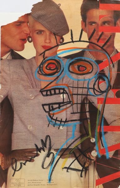 Jean-Michel Basquiat (1960-1988) d'après 
