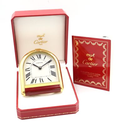 Must de CARTIER  - Pendulette Modèle Romane
