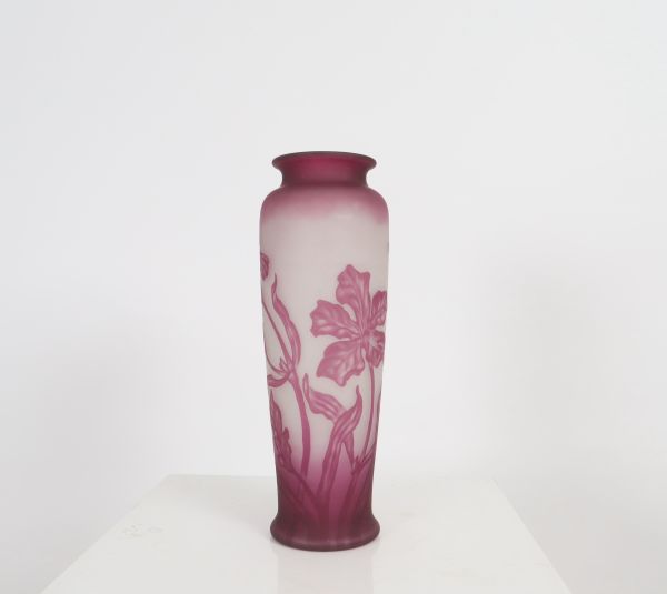 Vase mauve VESSIÈRE Nancy