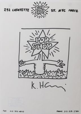 Keith Haring (1958-1990) d'après