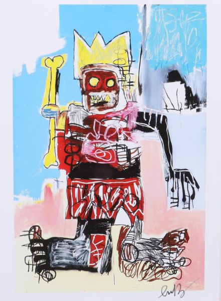 Jean-Michel Basquiat (1960-1988) d'après