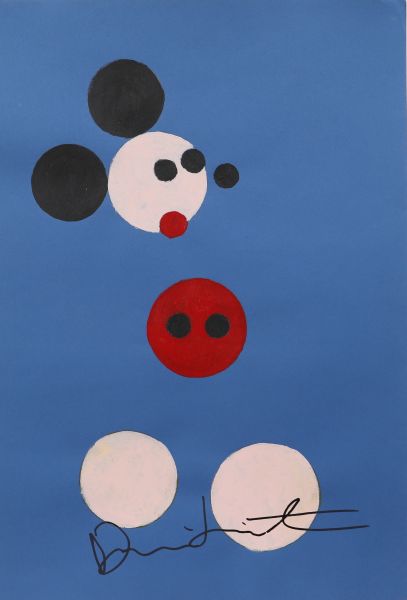 Damien HIRST (Né en 1965) - Mickey Mouse