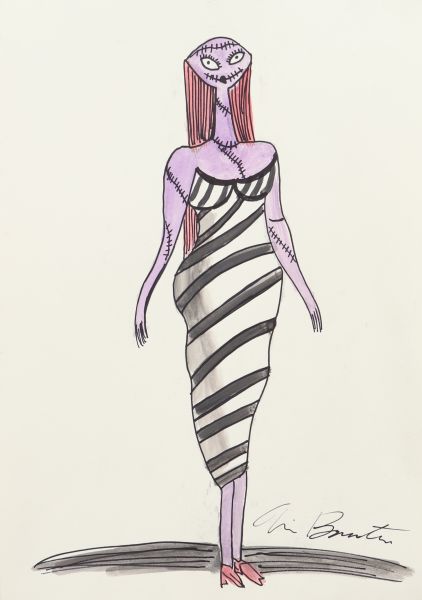 Tim Burton (né en 1958) Attribué à
