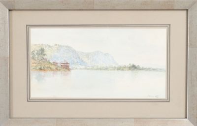 Frantz Seimetz (1858-1934)  “Vue des États Unis“