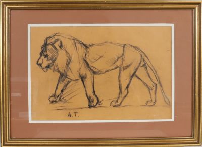 Auguste Trémont (1892-1980) - Lion