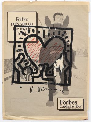 Keith Haring (1958-1990) d'après
