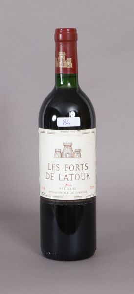 Château Les Forts de Latour 1986