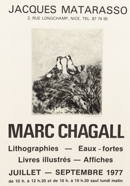 Affiche Marc Chagall (1887-1985) 