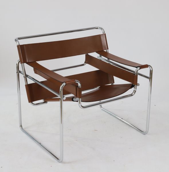 Marcel Breuer (1902-1981) Fauteuil Wassily production Gavina