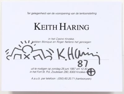 Keith Haring (1958-1990) Attr