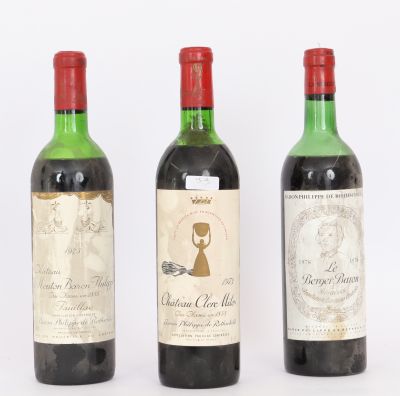 99 Baron Philippe de Rothschild (x3)