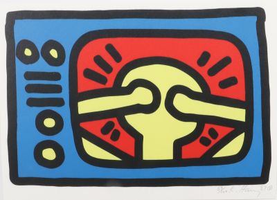 Keith Haring (1958-1990) d'après