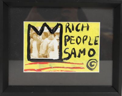Jean-Michel Basquiat (1960-1988) d'après 