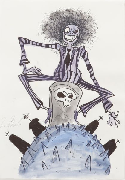 Tim Burton (né en 1958) Attribué à